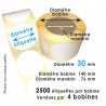 Etiquettes ø 10 à 98 MM Thermique Direct à partir de 2,50 € unitaire HT le rouleau