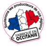 Etiquettes Adhésives Fabriqué en Occitanie  ø 29 mm par 1.000 ex