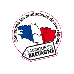 Etiquette Fabriqué en Bretagne