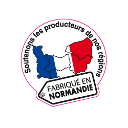 Etiquette Fabriqué en Normandie